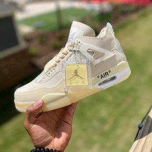 Off White Jordan 4 Sail